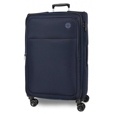 Textilný cestovný kufor MOVOM Atlanta Azul, 77x47x28cm, 86L, 5318822 (large exp.)